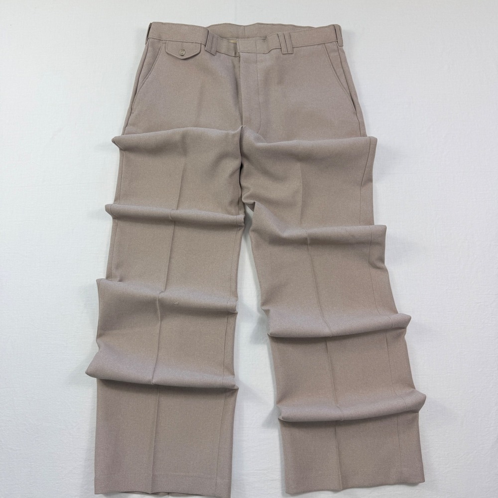 Vintage 80s Levi's Action Slacks Sta-Prest Trimcut 33x30